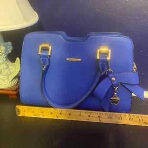 Cobalt Blue DooDoo🐘 purse with detachable strap